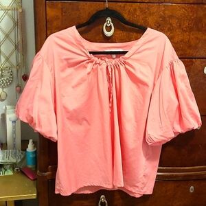 New pink Elizabeth and James xl puff top